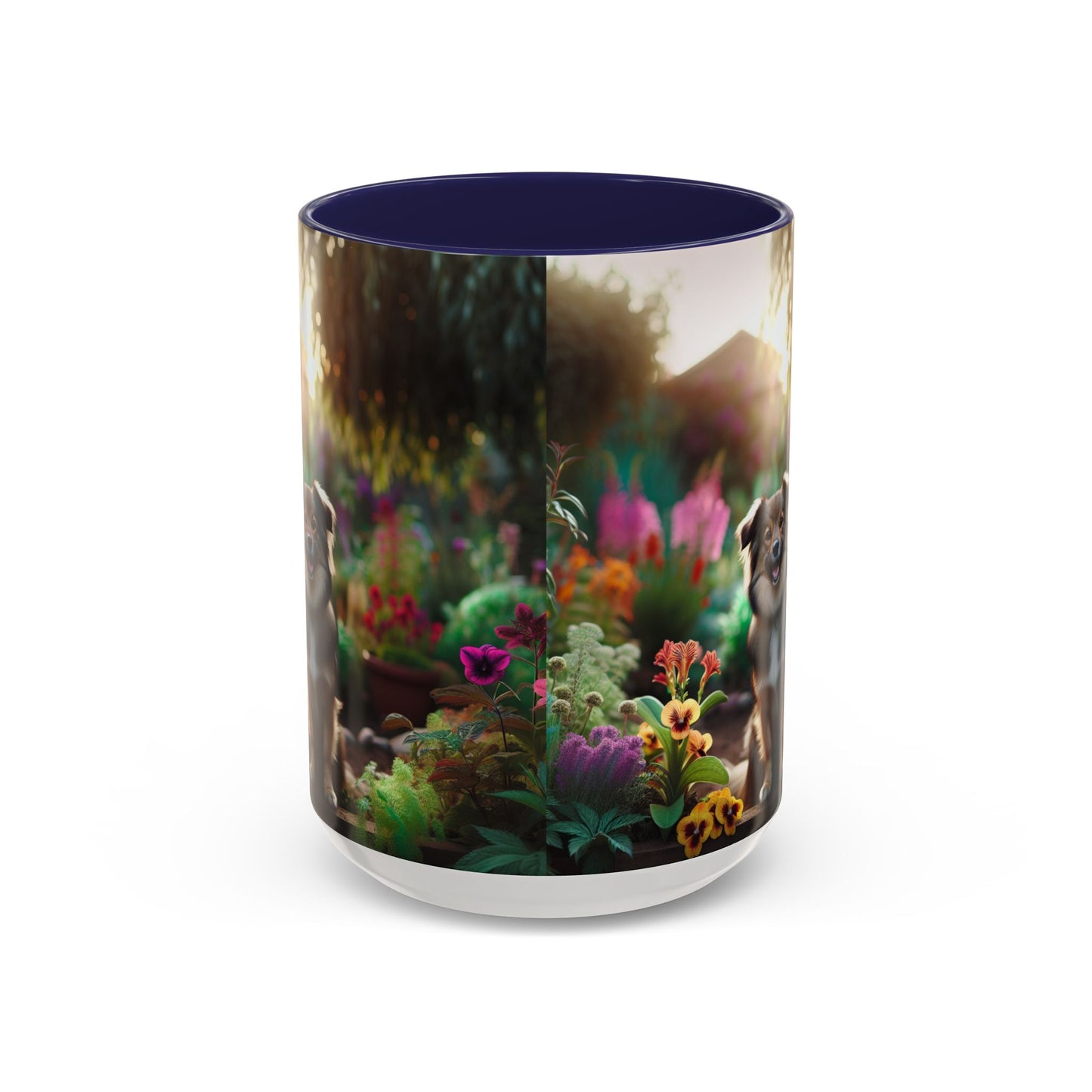 Taza de café con orquídea inca peruana: el regalo perfecto para los amantes de los perros.