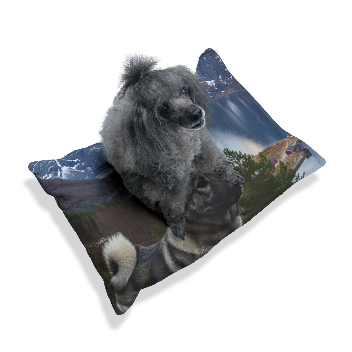 Norwegian Elkhound Pet Bed