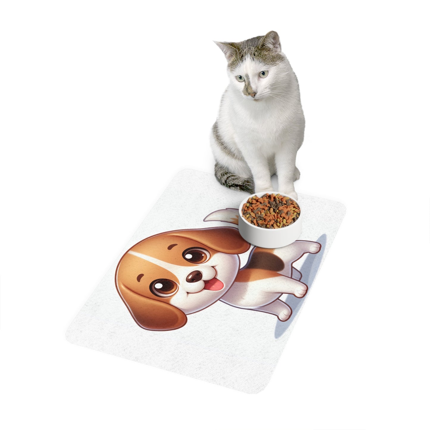 Pet Food Mat (12x18) - Beagle