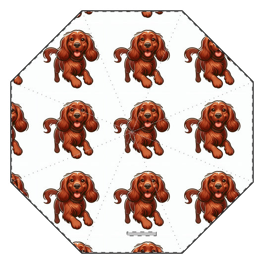Sussex Spaniel Semi-Automatic Foldable Umbrella