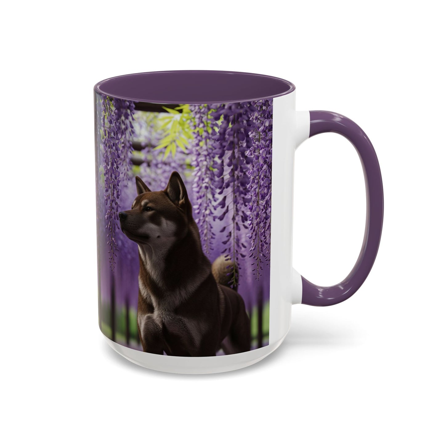 Mug à café Shikoku Accent - Cadeau idéal pour les amoureux des chiens