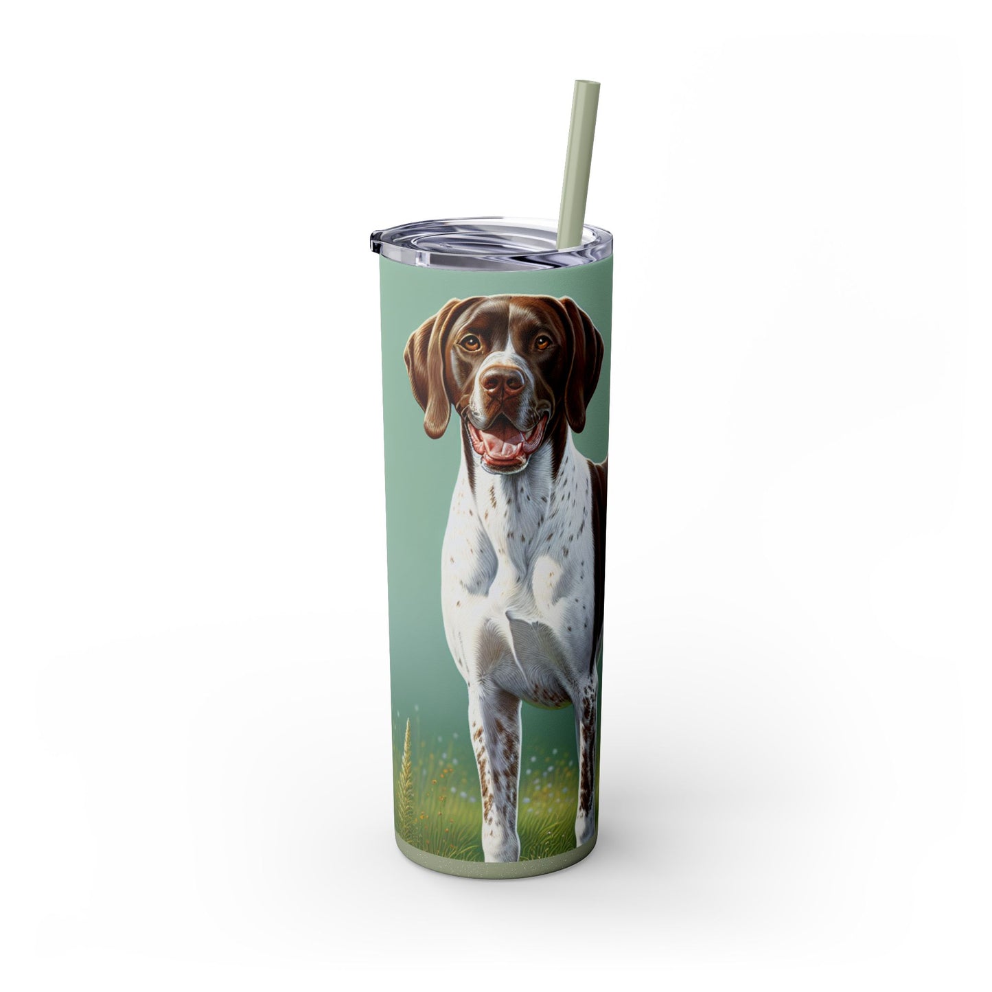 Pointer Skinny Tumbler with Straw, 20oz