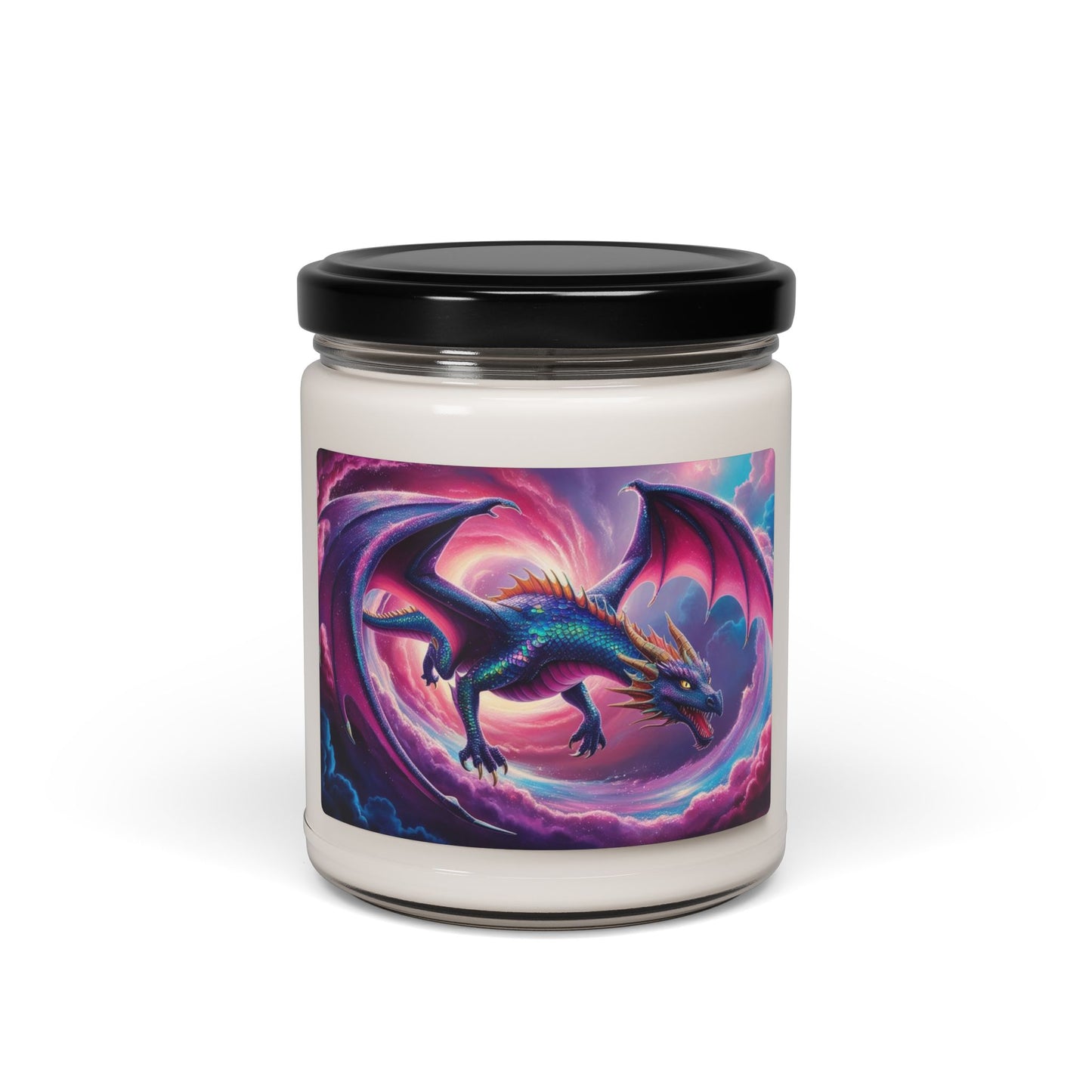 Glittery Dragon- Scented Soy Candle, 9oz