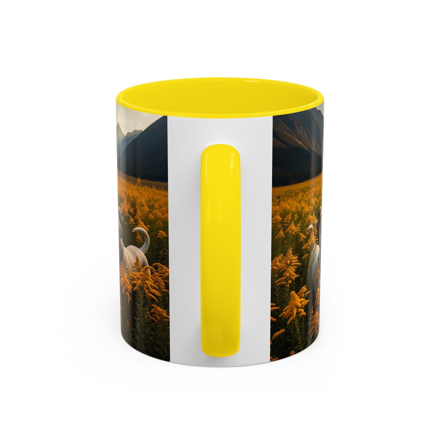 Taza de café con detalles de Mountain Cur: el regalo perfecto para los amantes de los perros