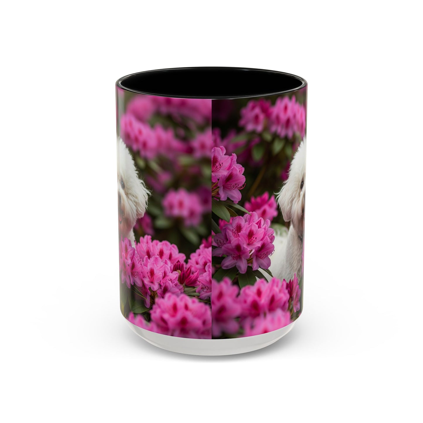 ! Bichon Frise Accent Mug – Ceramic Coffee Cup