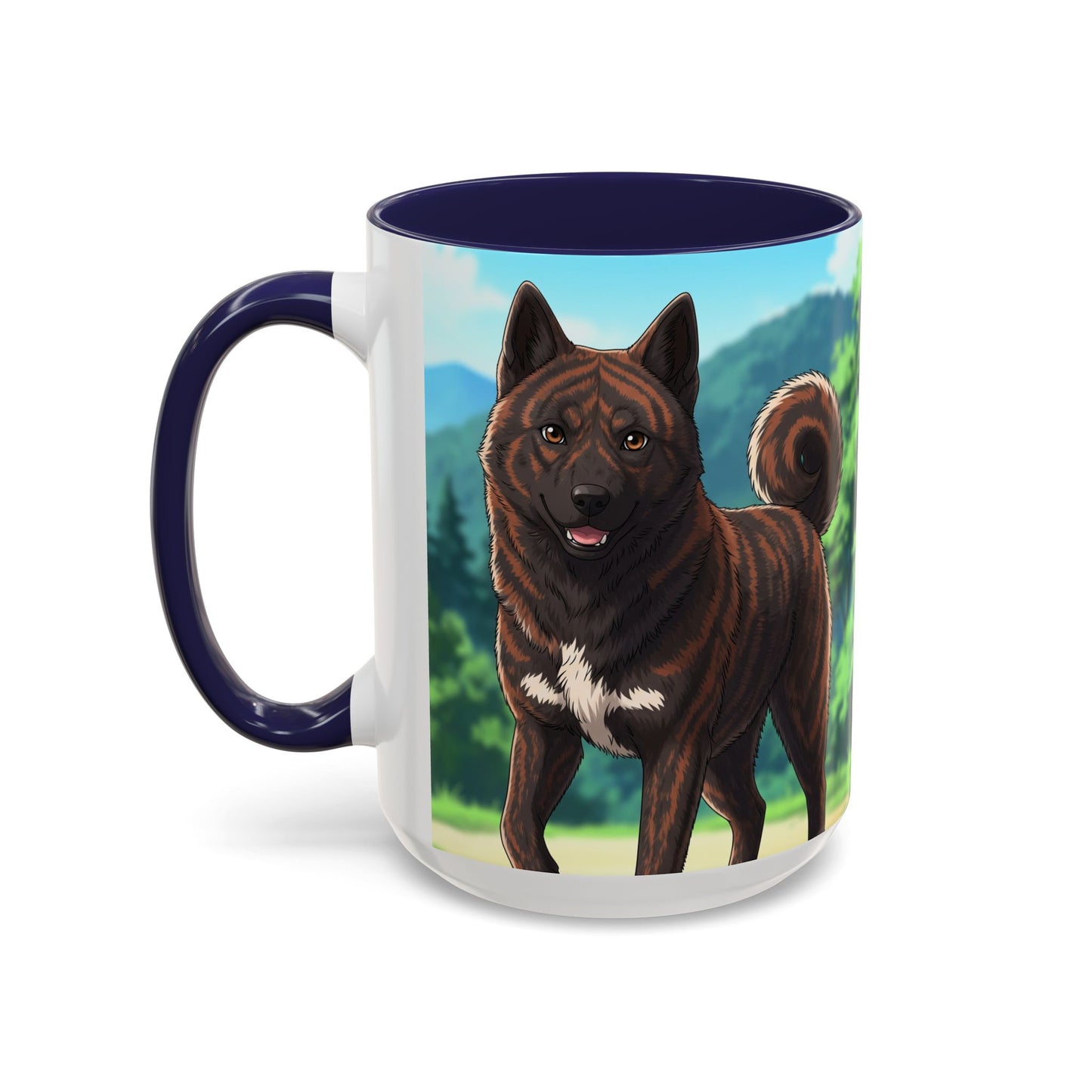 Mug à café Kai Ken Accent - Le cadeau idéal pour les amoureux des chiens