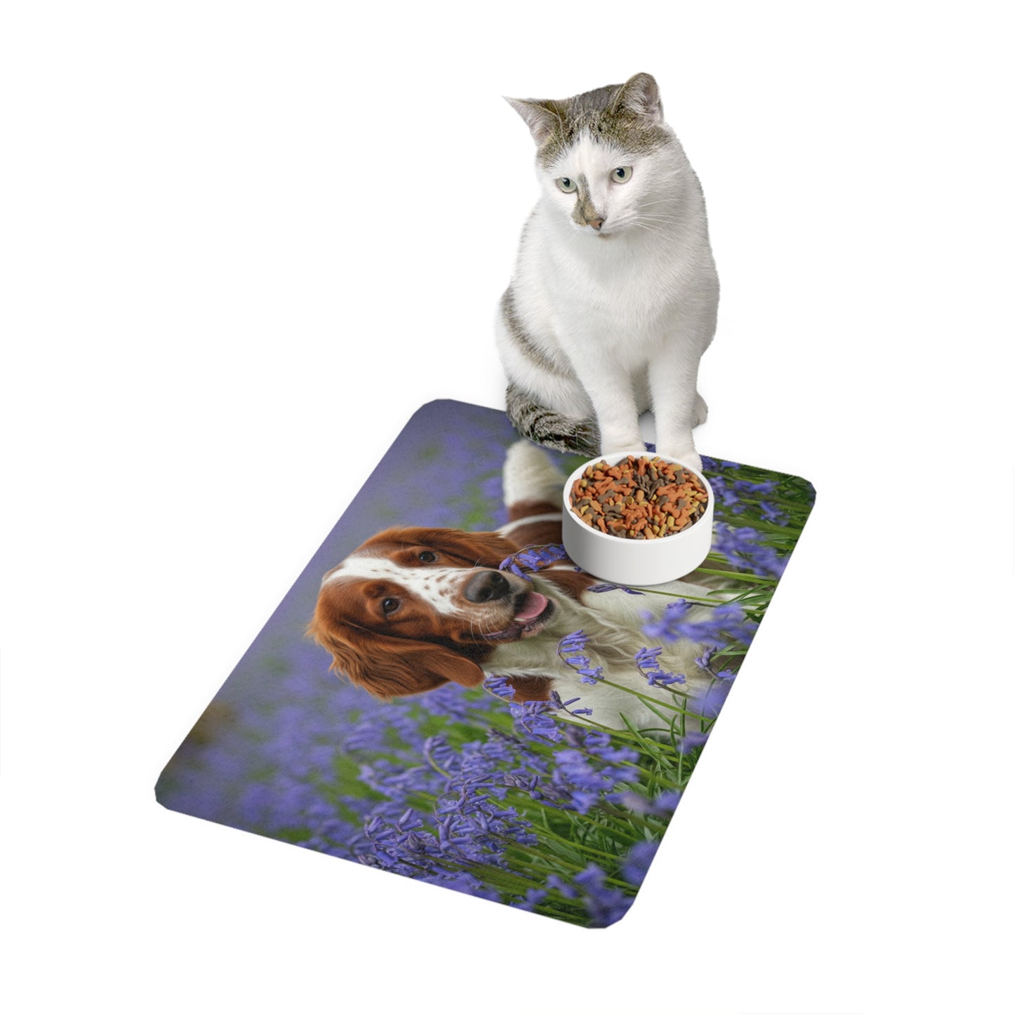 Pet Food Mat (12x18) - Welsh Springer Spaniel