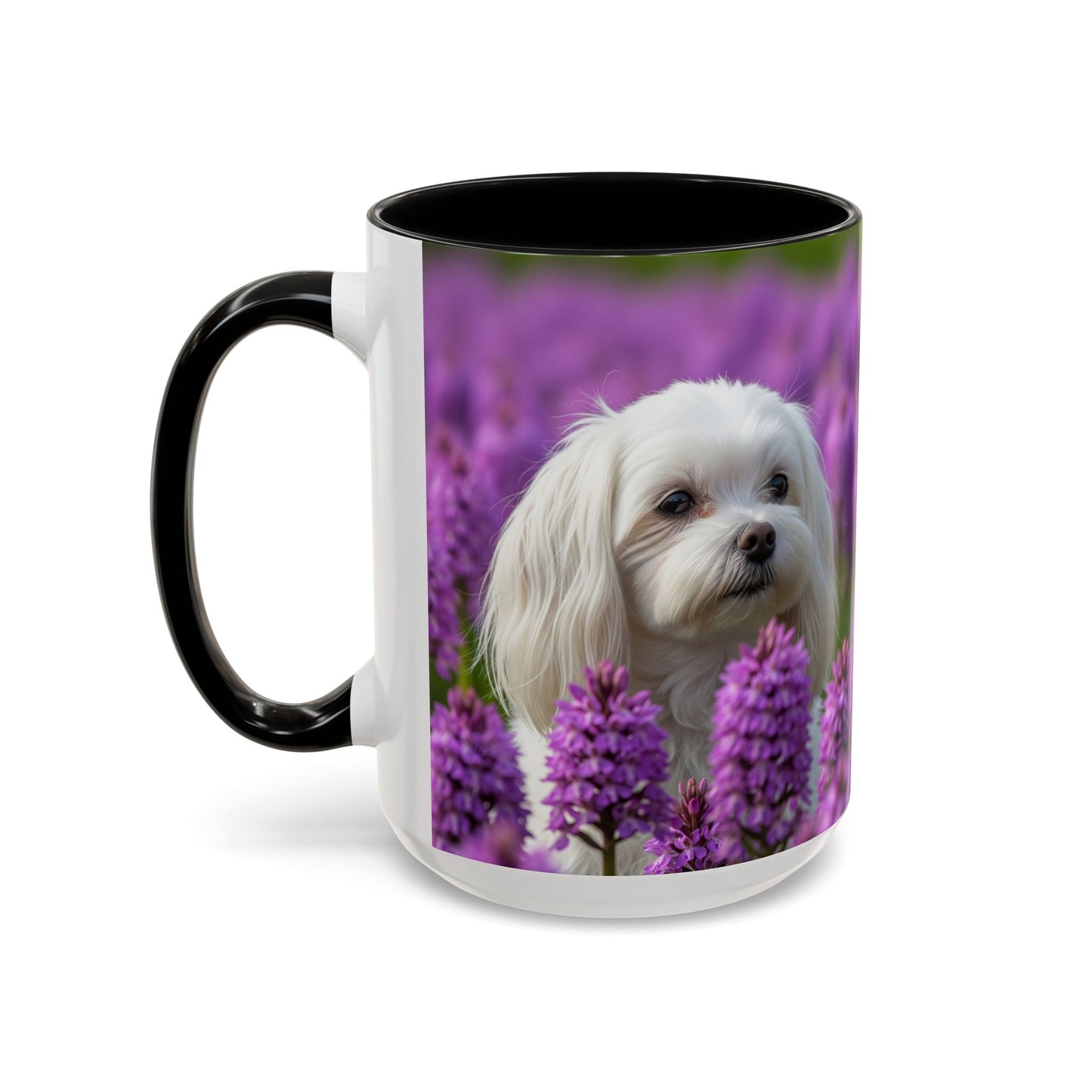 Mug à café à motif maltais - Cadeau idéal pour les amoureux des chiens