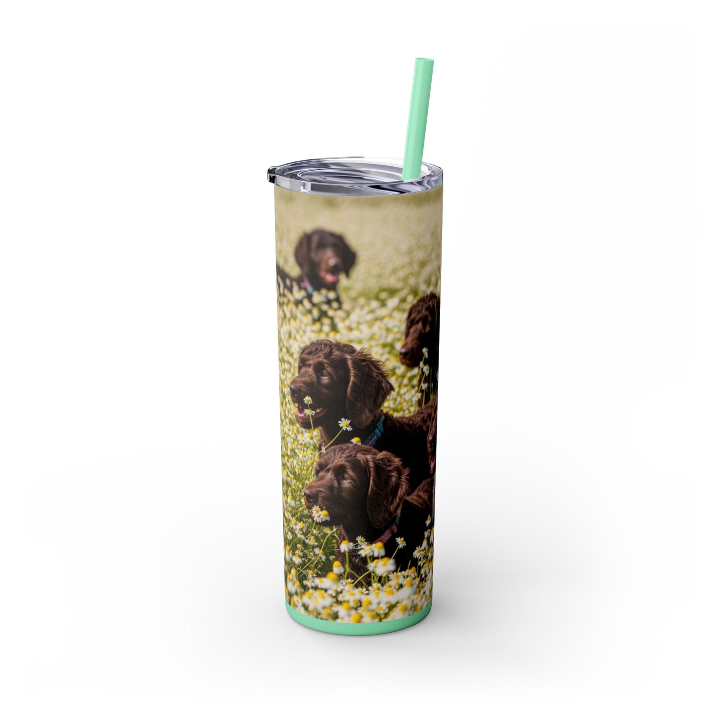 Pudelpointer Tumbler with Straw, 20oz