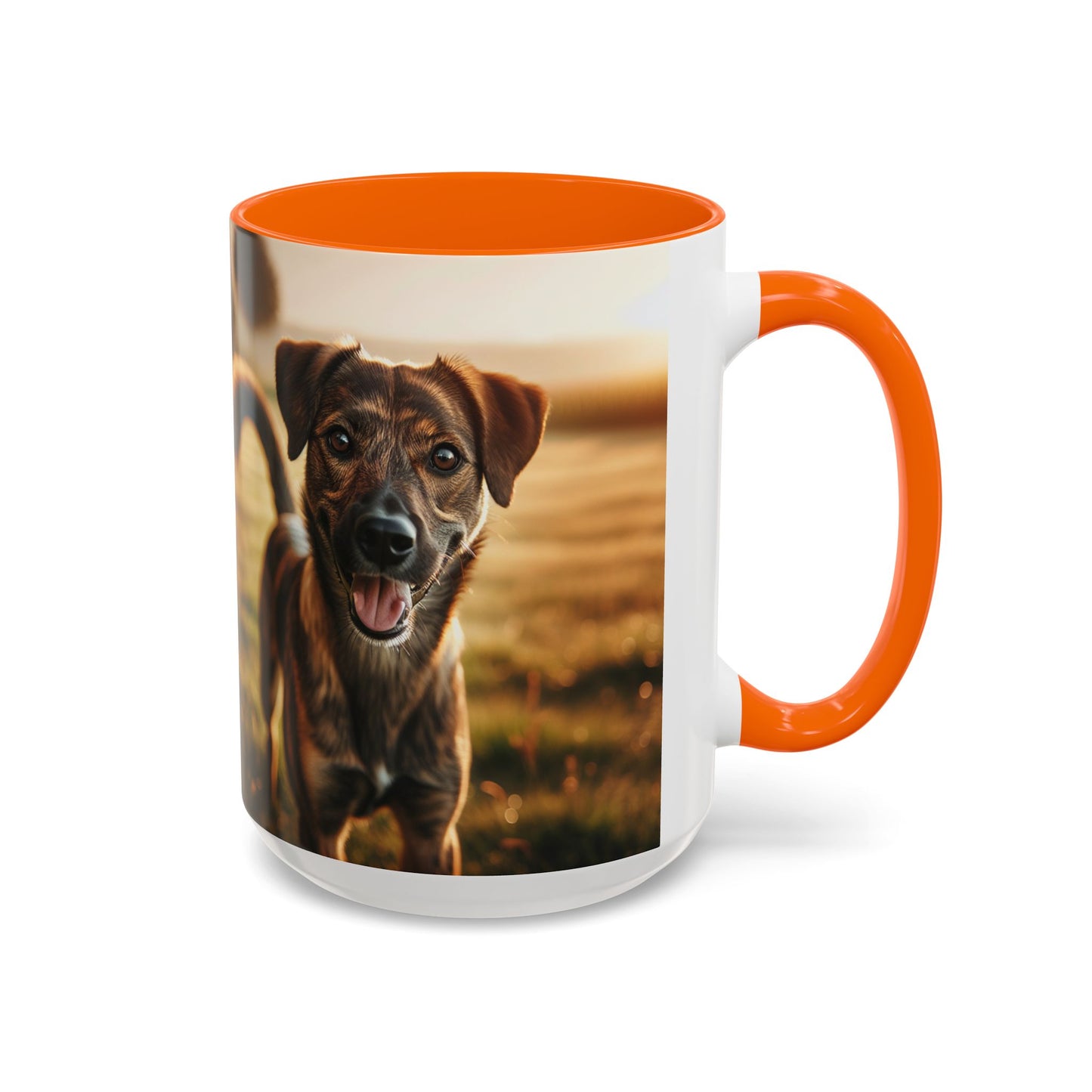 Mug à café Mountain Cur Accent - Cadeau idéal pour les amoureux des chiens