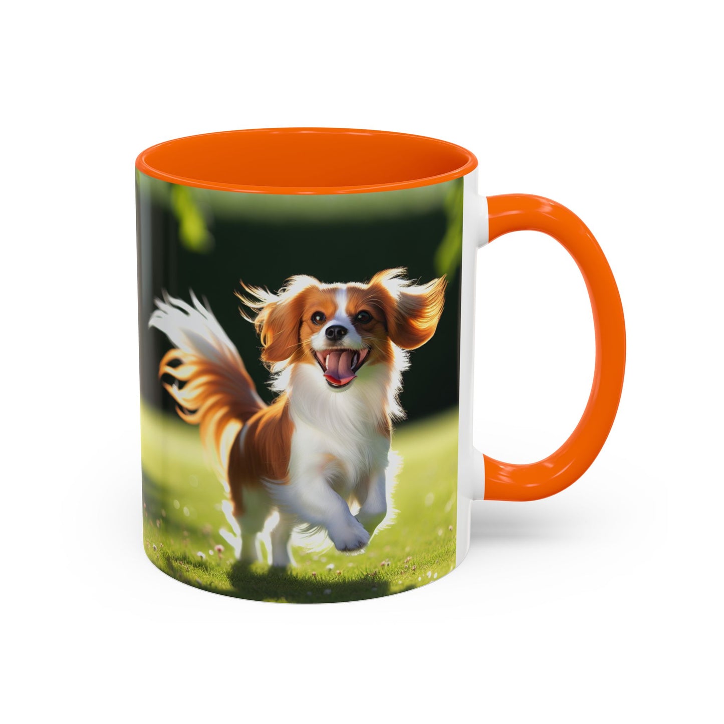 Nederlandse Kooikerhondje Accent Coffee Mug - Cadeau parfait pour les amoureux des chiens