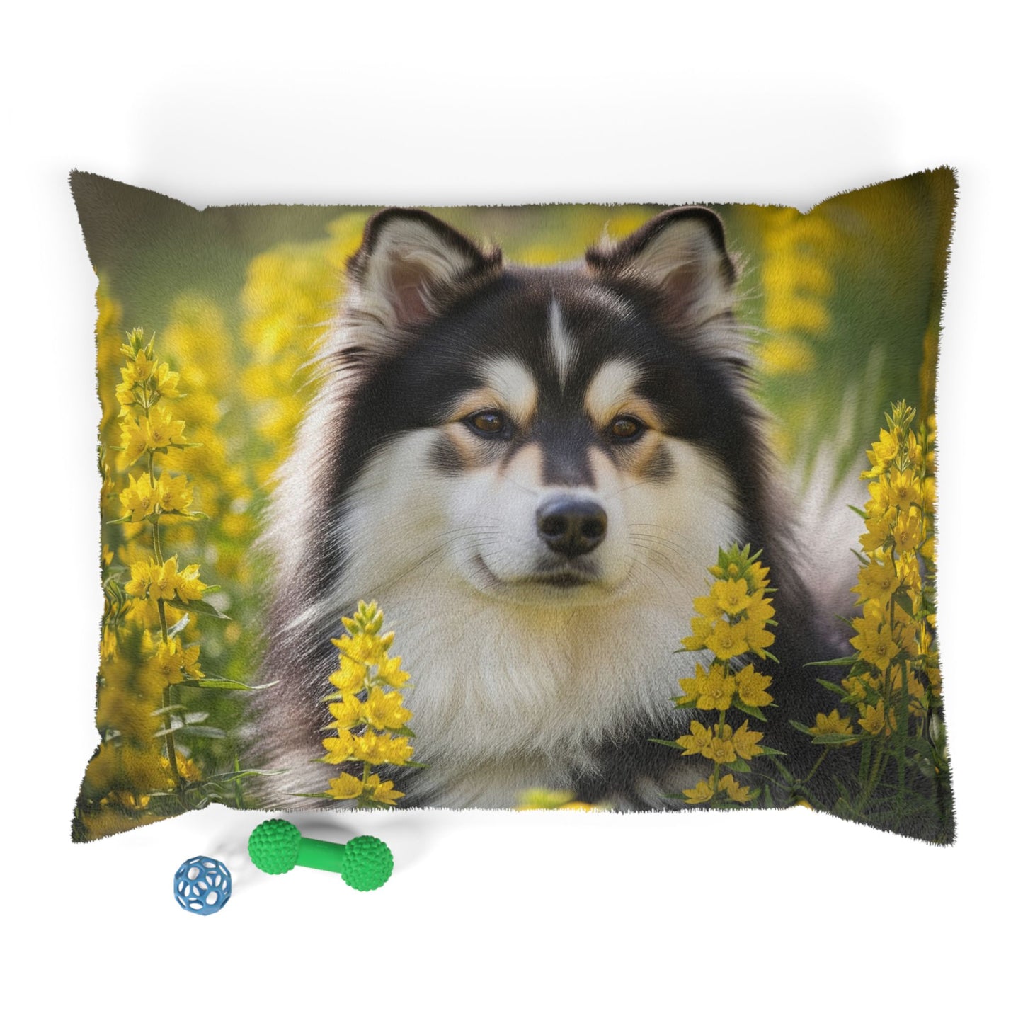Cama para mascotas para perro lapón sueco