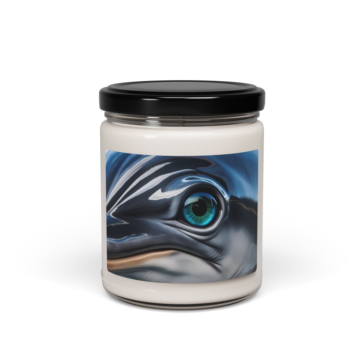 Close Up of a Dolphin's Eye- Scented Soy Candle, 9oz