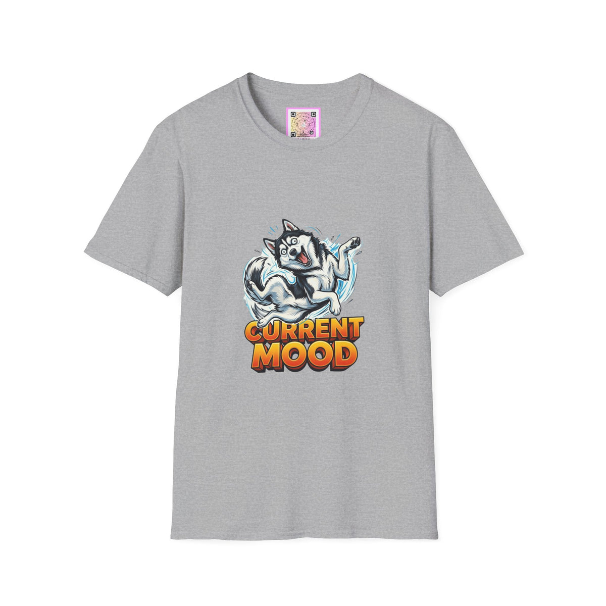 Siberian Husky Current Mood Tee Shirt