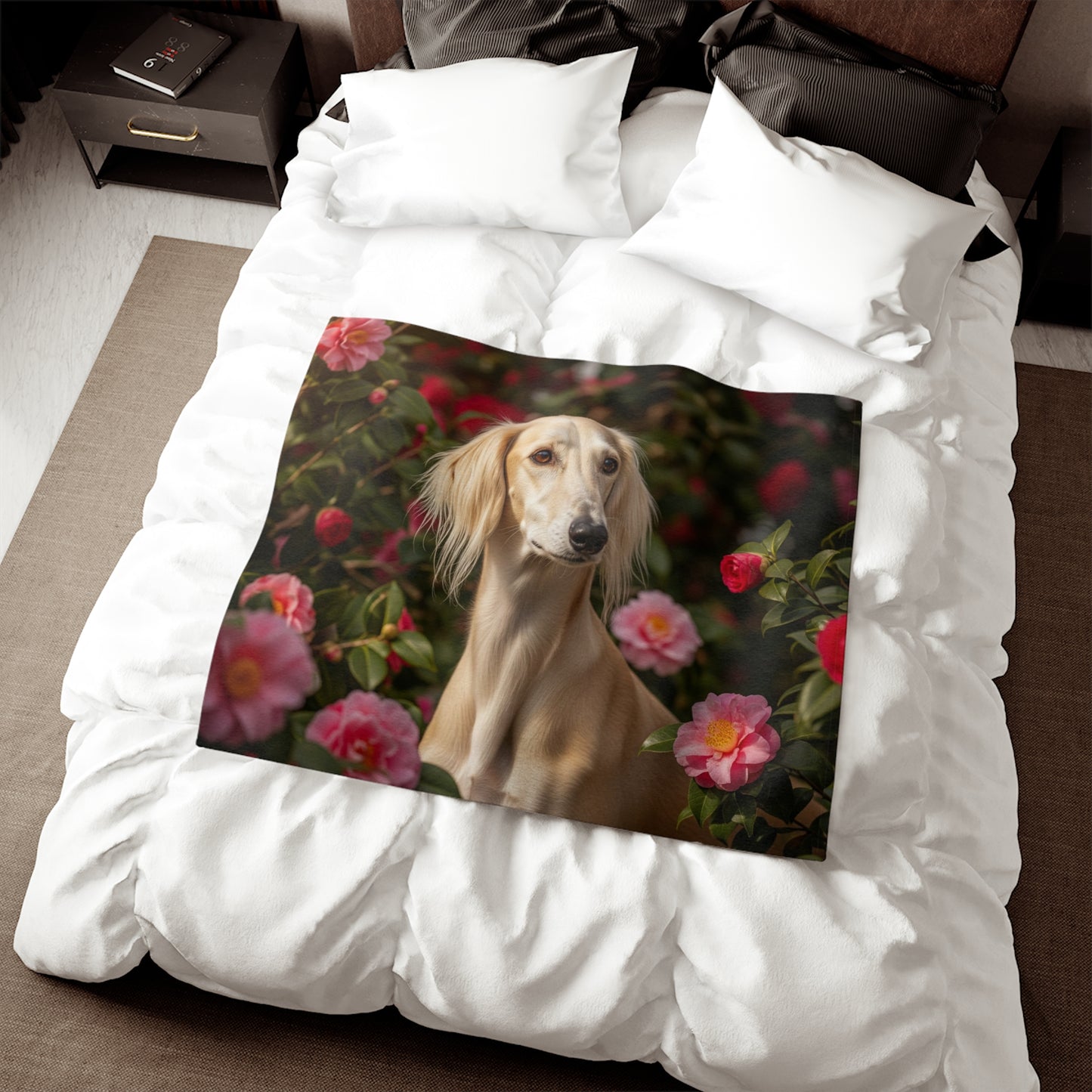 Chinese Saluki Sweatshirt Blanket