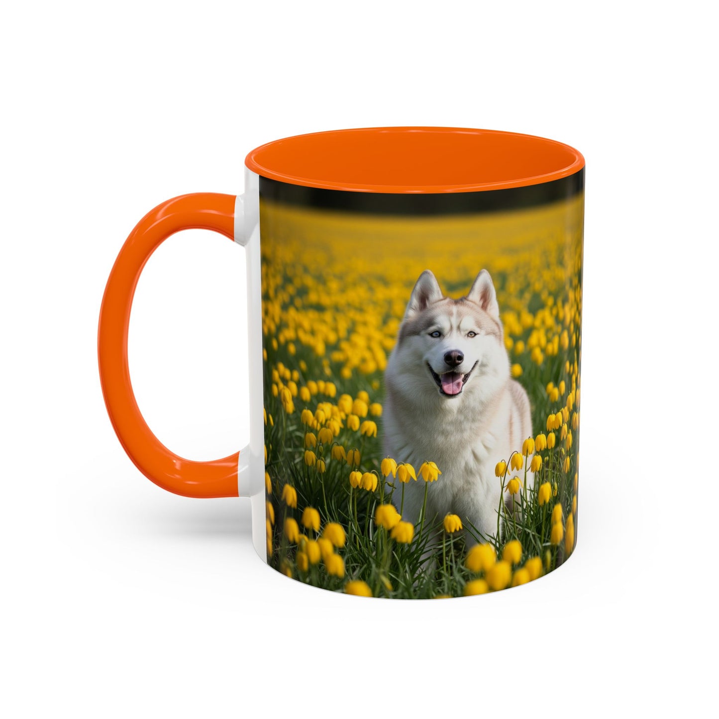 Mug à café avec motif Husky de Sibérie - Le cadeau idéal pour les amoureux des chiens
