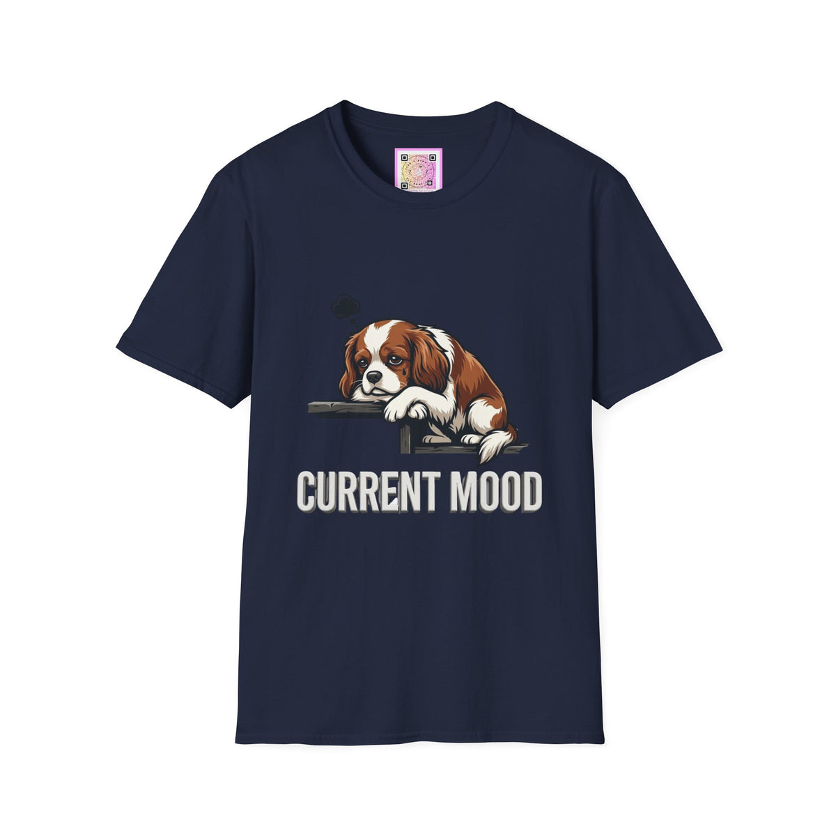 Cavalier King Charles Spaniel Current Mood Tee Shirt
