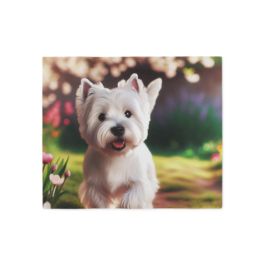 West Highland White Terrier Sweatshirt Blanket