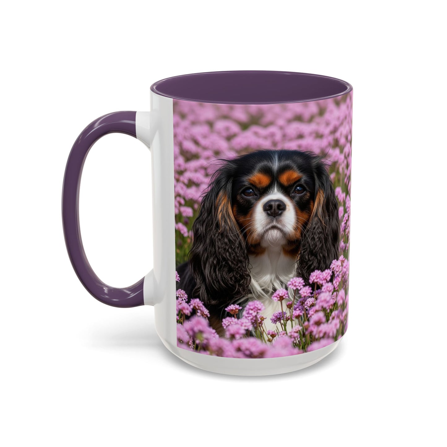 Taza de café con detalles de King Charles Spaniel: el regalo perfecto para los amantes de los perros.