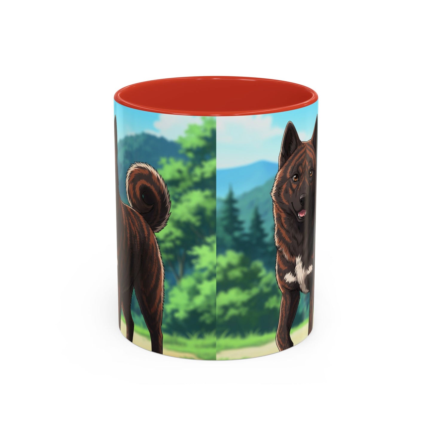 Mug à café Kai Ken Accent - Le cadeau idéal pour les amoureux des chiens