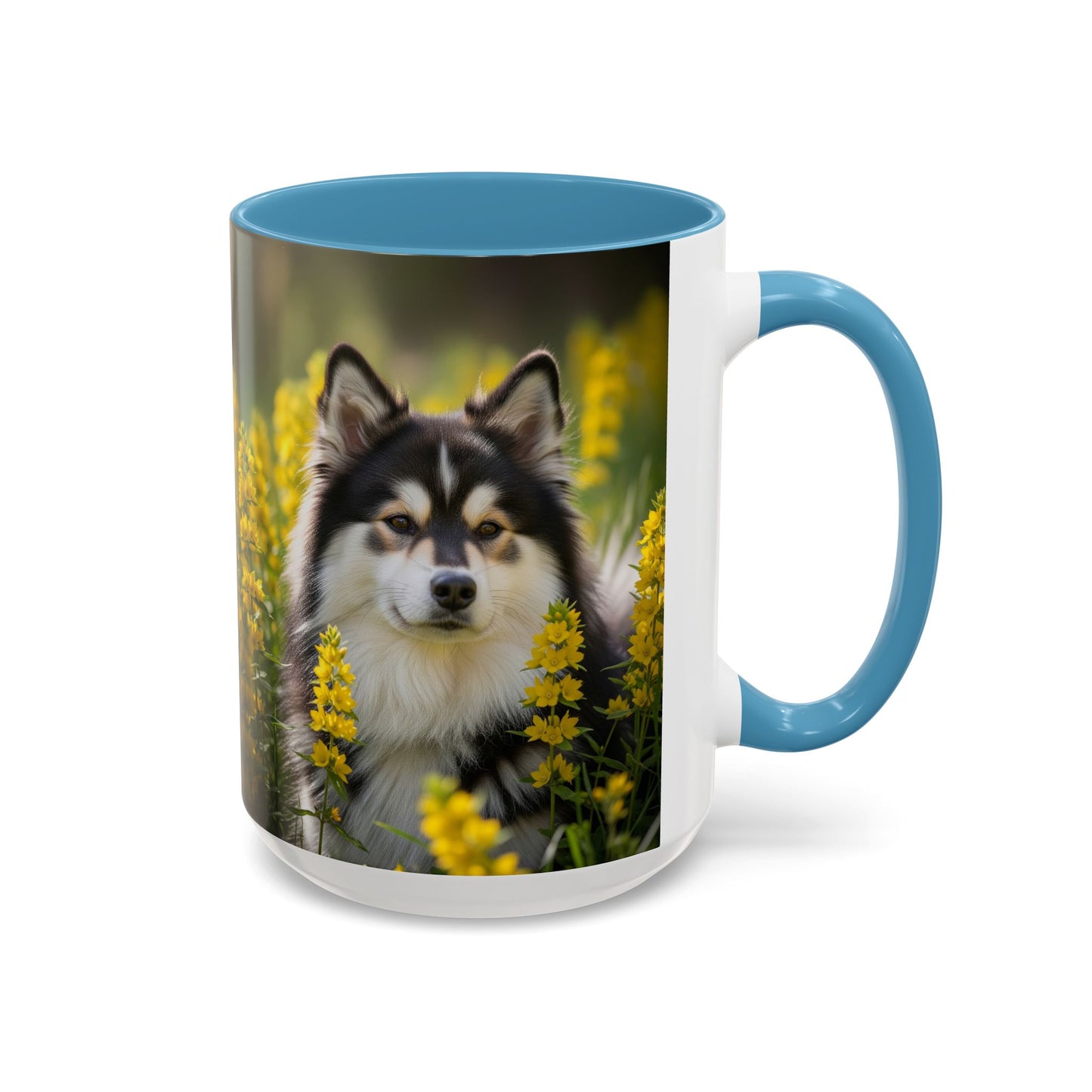 Taza con diseño de perro lapón sueco: el regalo perfecto para los amantes de los perros.