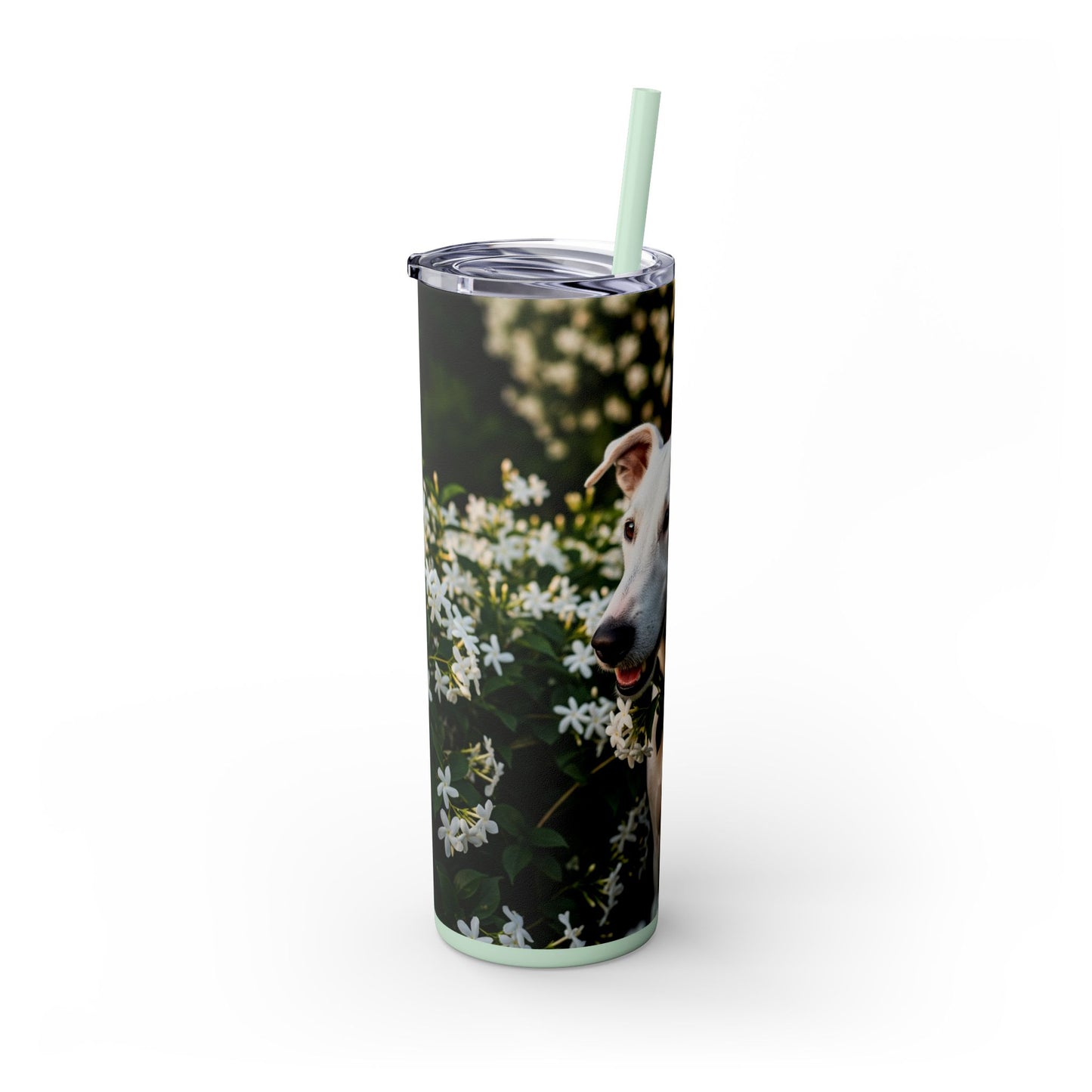 Gull Terrier Tumbler with Straw, 20oz