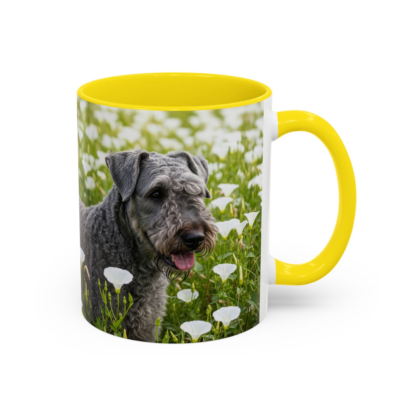 Taza de café con diseño de Kerry Blue Terrier: el regalo perfecto para los amantes de los perros.
