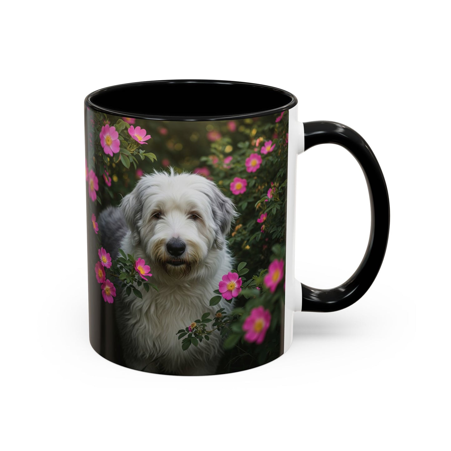 Mug à café à motif de bobtail - Cadeau idéal pour les amoureux des chiens