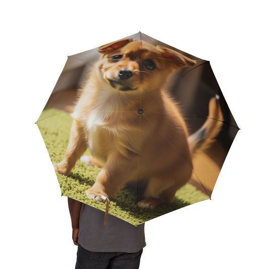 Toi Leo Semi-Automatic Foldable Umbrella