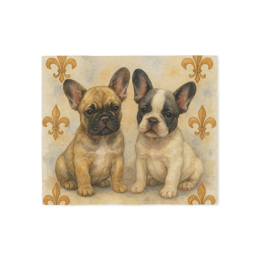 French Bulldog puppies Sweatshirt Blanket
