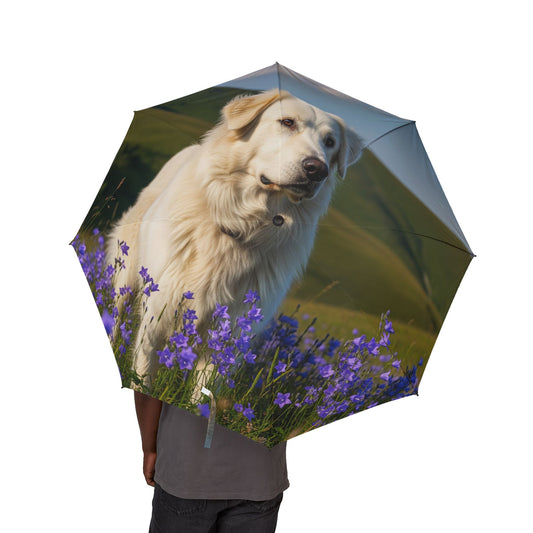 Romanian Carpathian Shepherd Semi-Automatic Foldable Umbrella