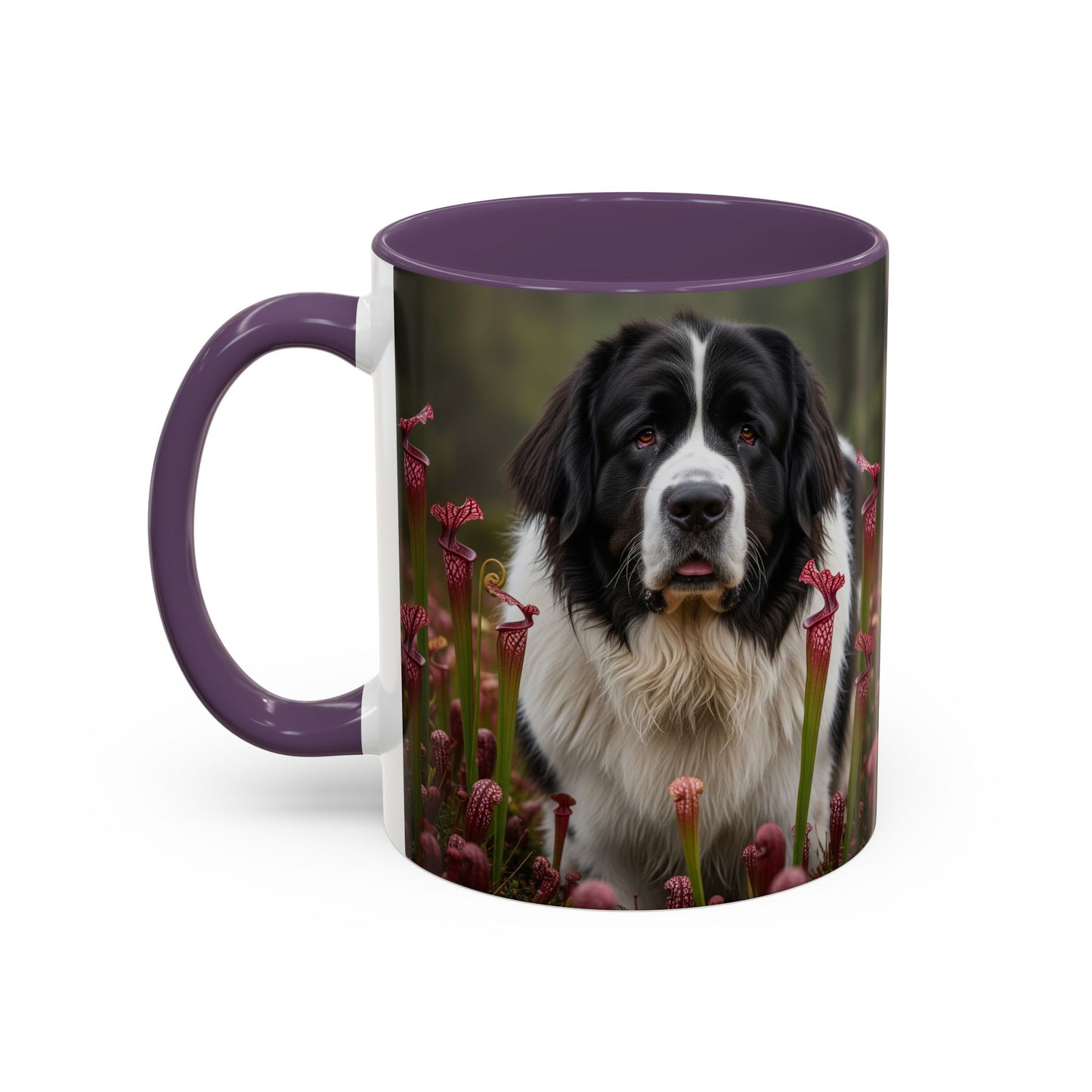 Taza de café con detalles de Landseer: el regalo perfecto para los amantes de los perros