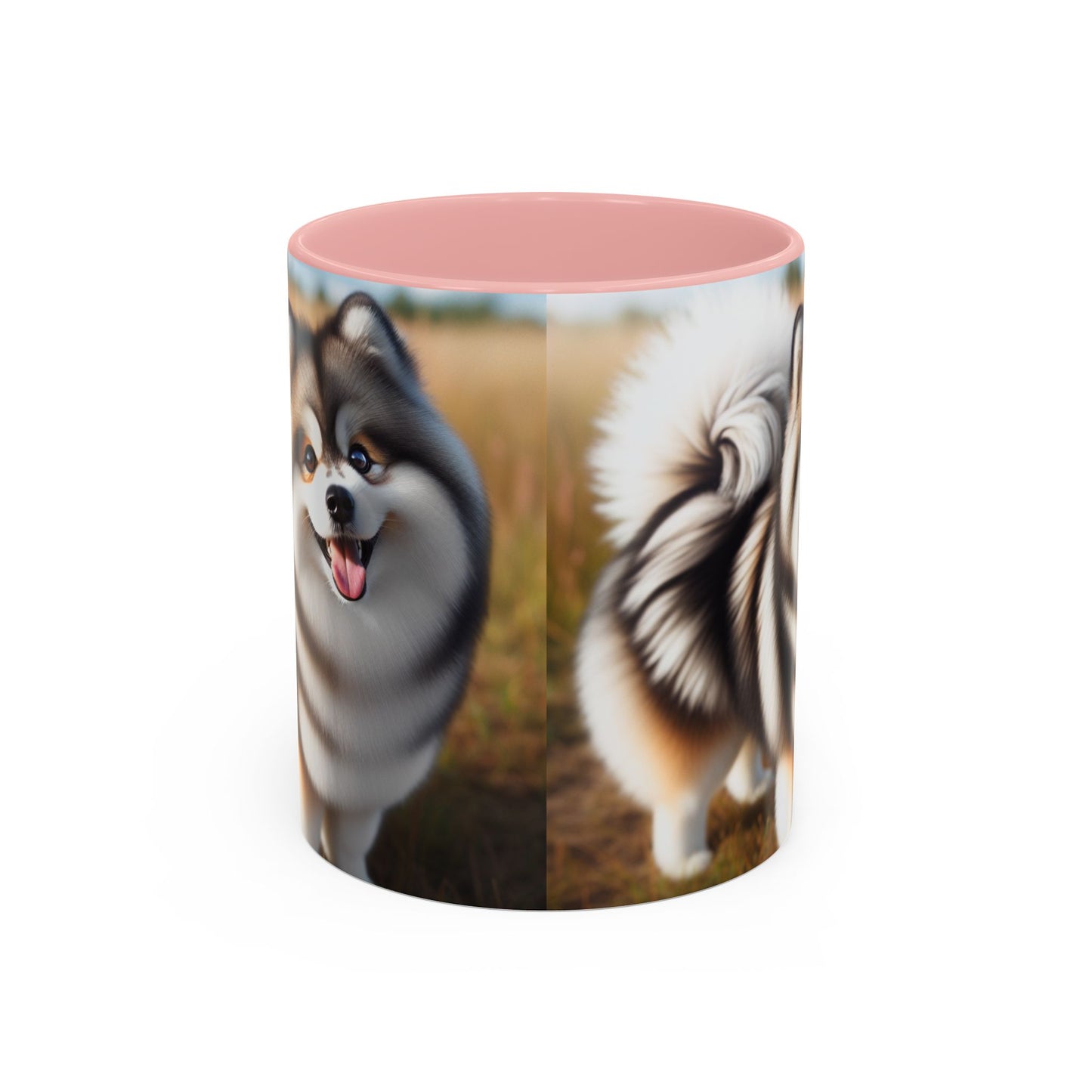Taza de café con detalles de Pomsky: el regalo perfecto para los amantes de los perros