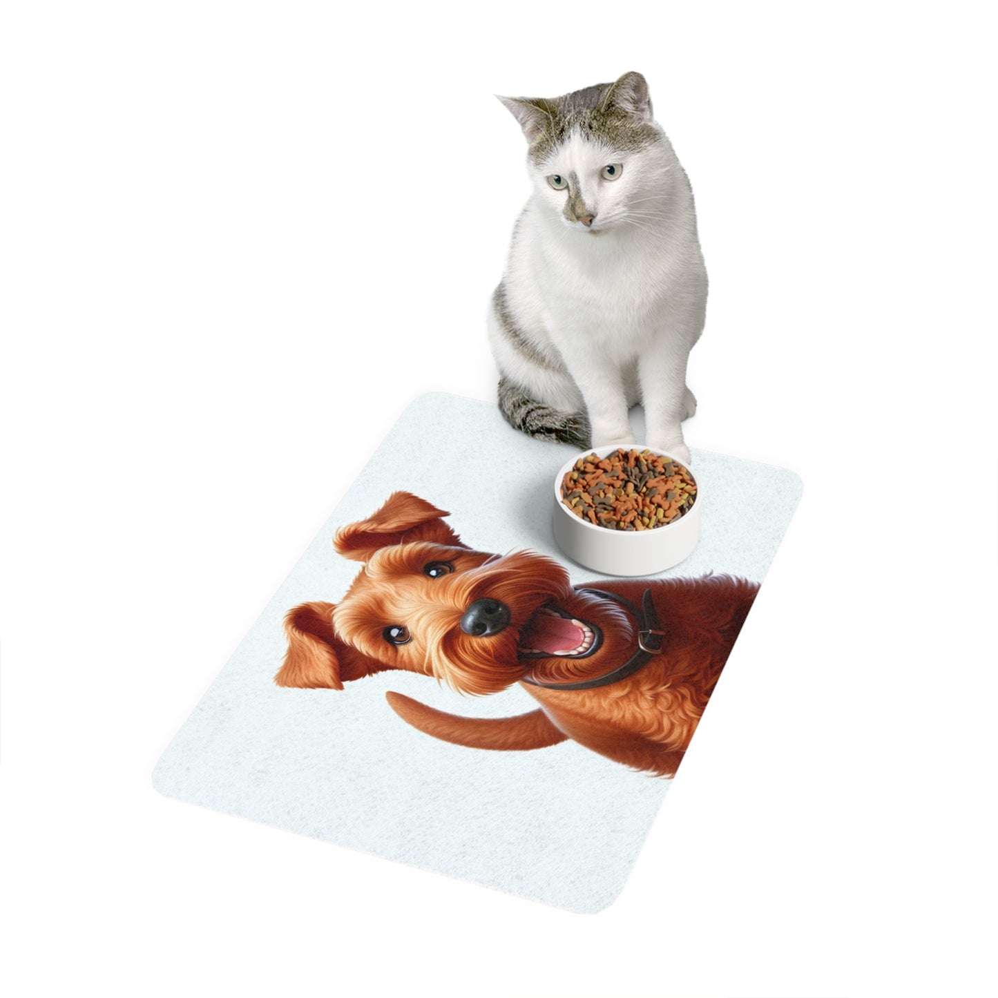 Pet Food Mat (12x18) - Irish Terrier