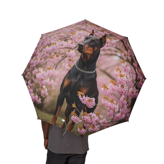 Doberman Semi-Automatic Foldable Umbrella