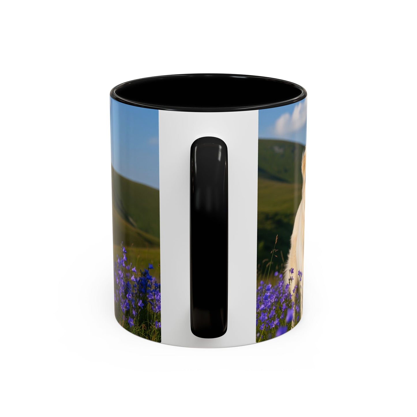 Mug à café avec motif Berger des Carpates roumain - Cadeau idéal pour les amoureux des chiens