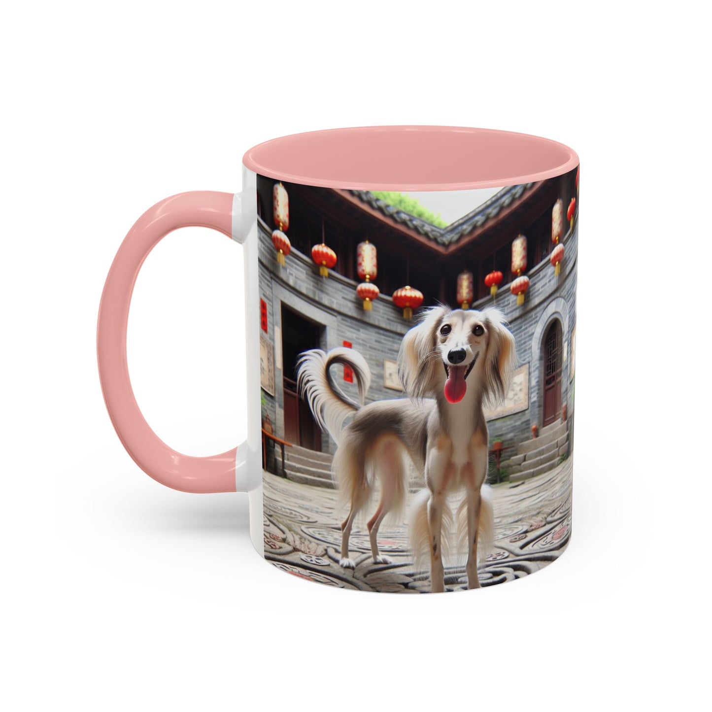 Chinese Saluki Accent Coffee Mug - Perfect Gift for Dog Lovers