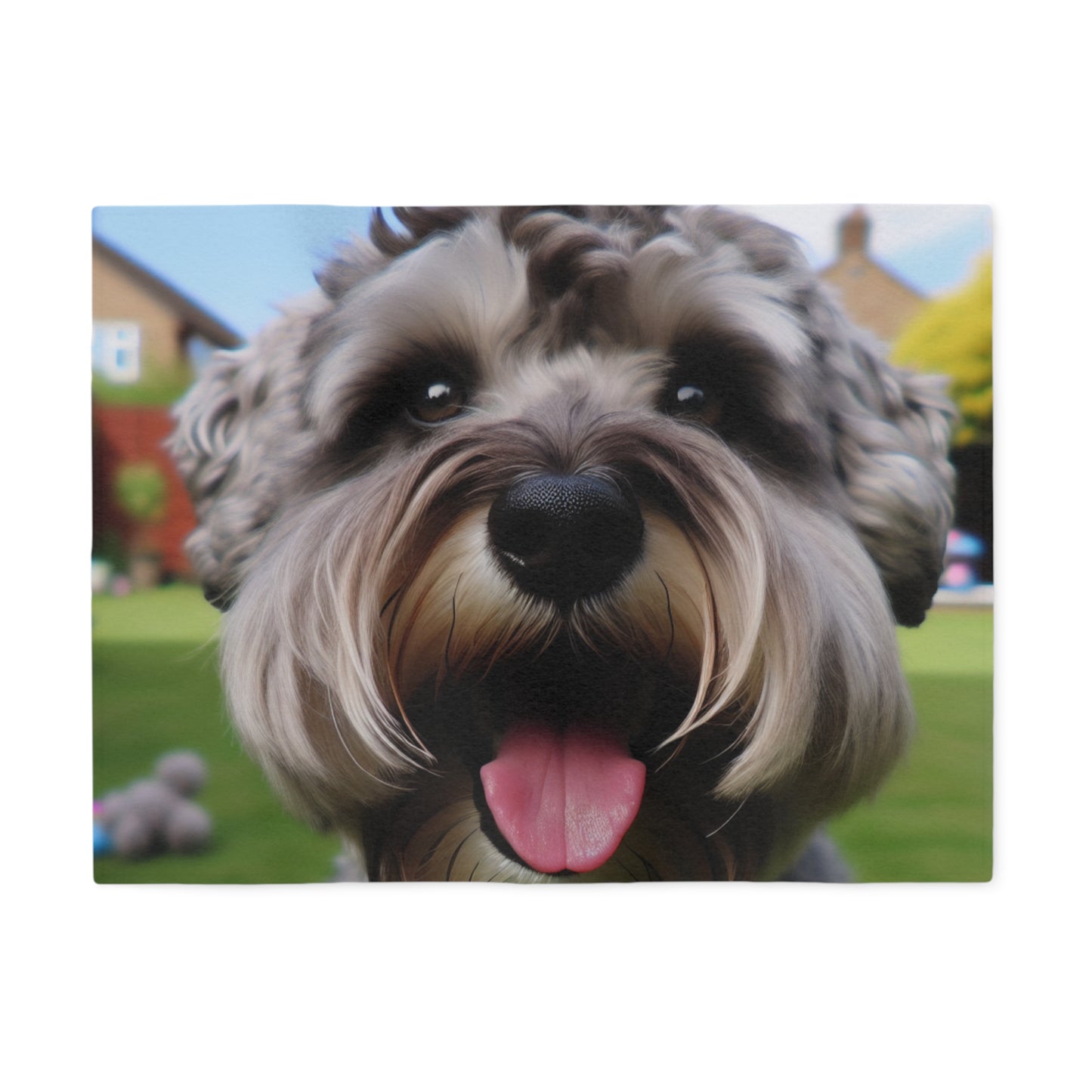 Schnoodle Sweatshirt Blanket