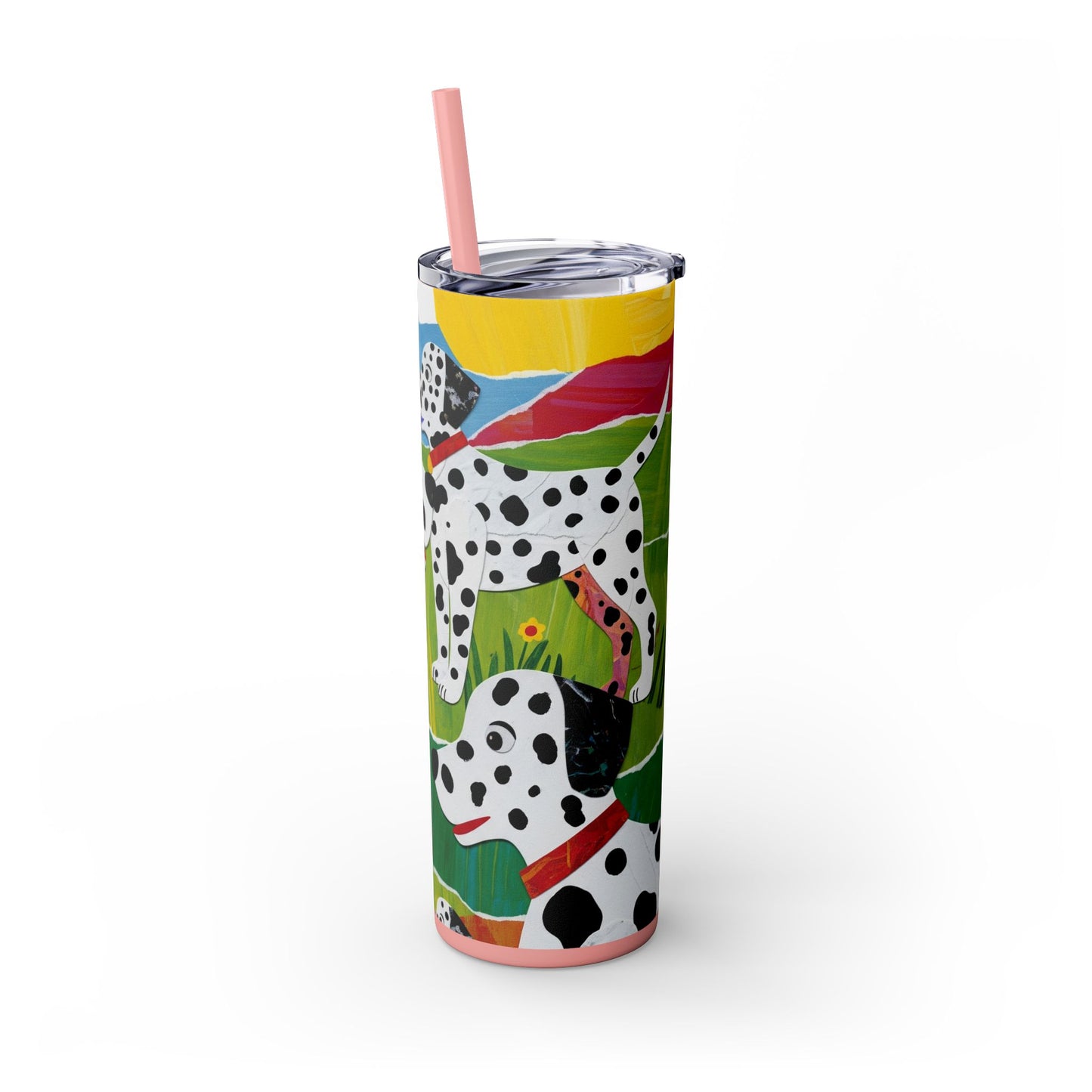 Gobelet isotherme Dalmatien avec paille, 590 ml
