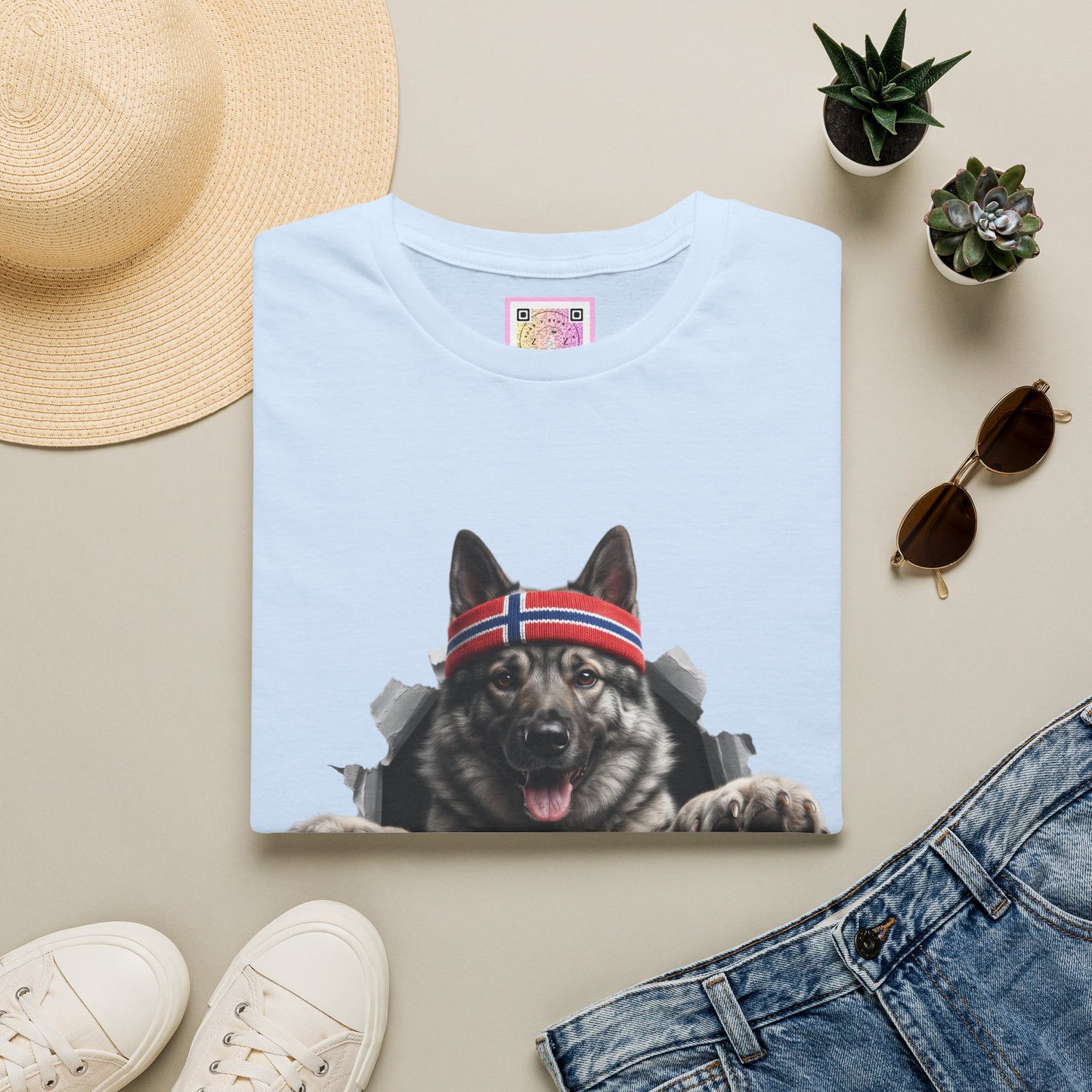 Norwegian Elkhound Tee Shirt