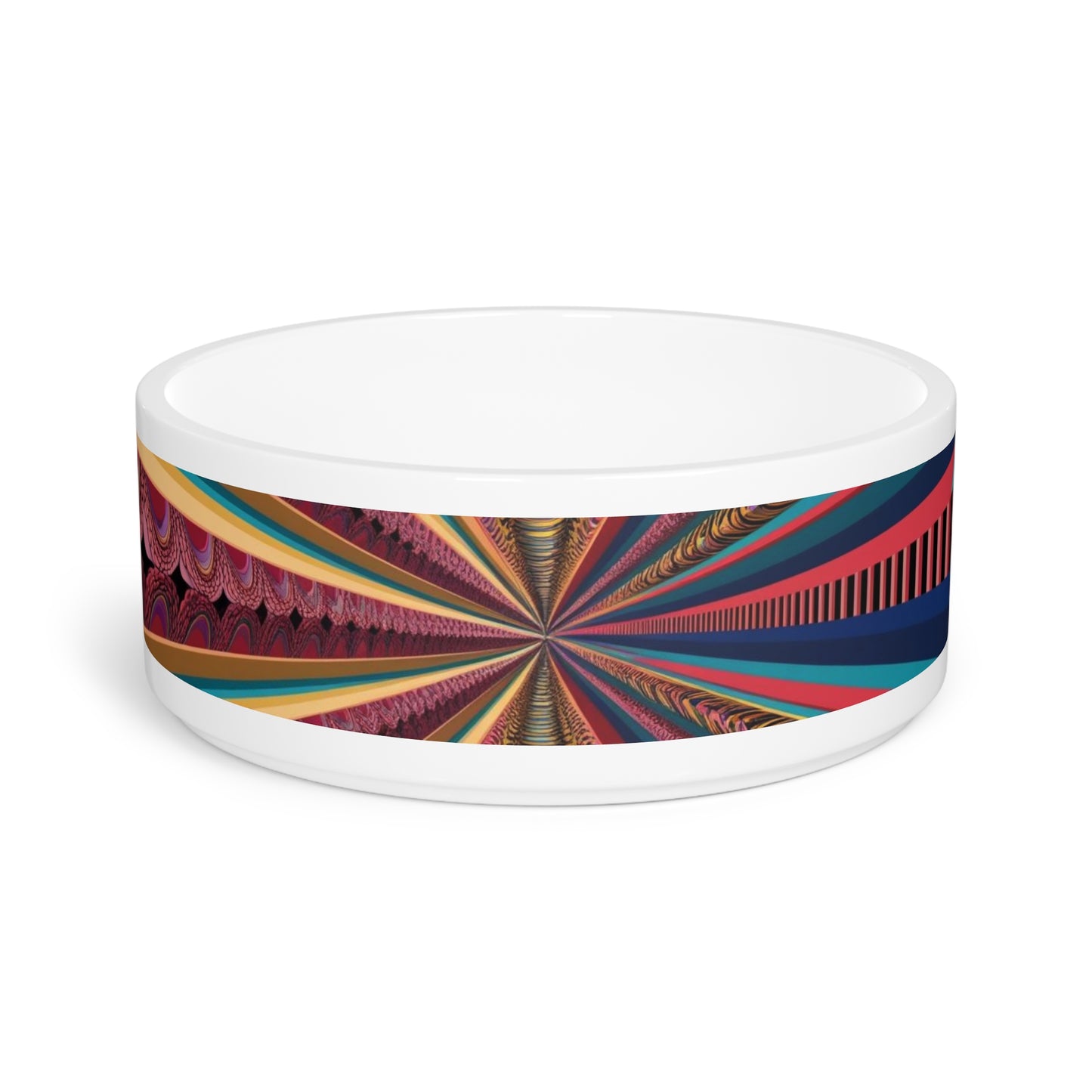 Optical Illusion Pet Bowl