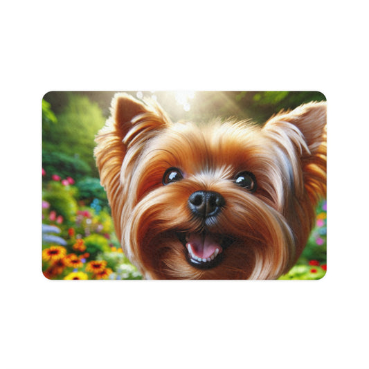 Pet Food Mat (12x18) - Yorkshire Terrier