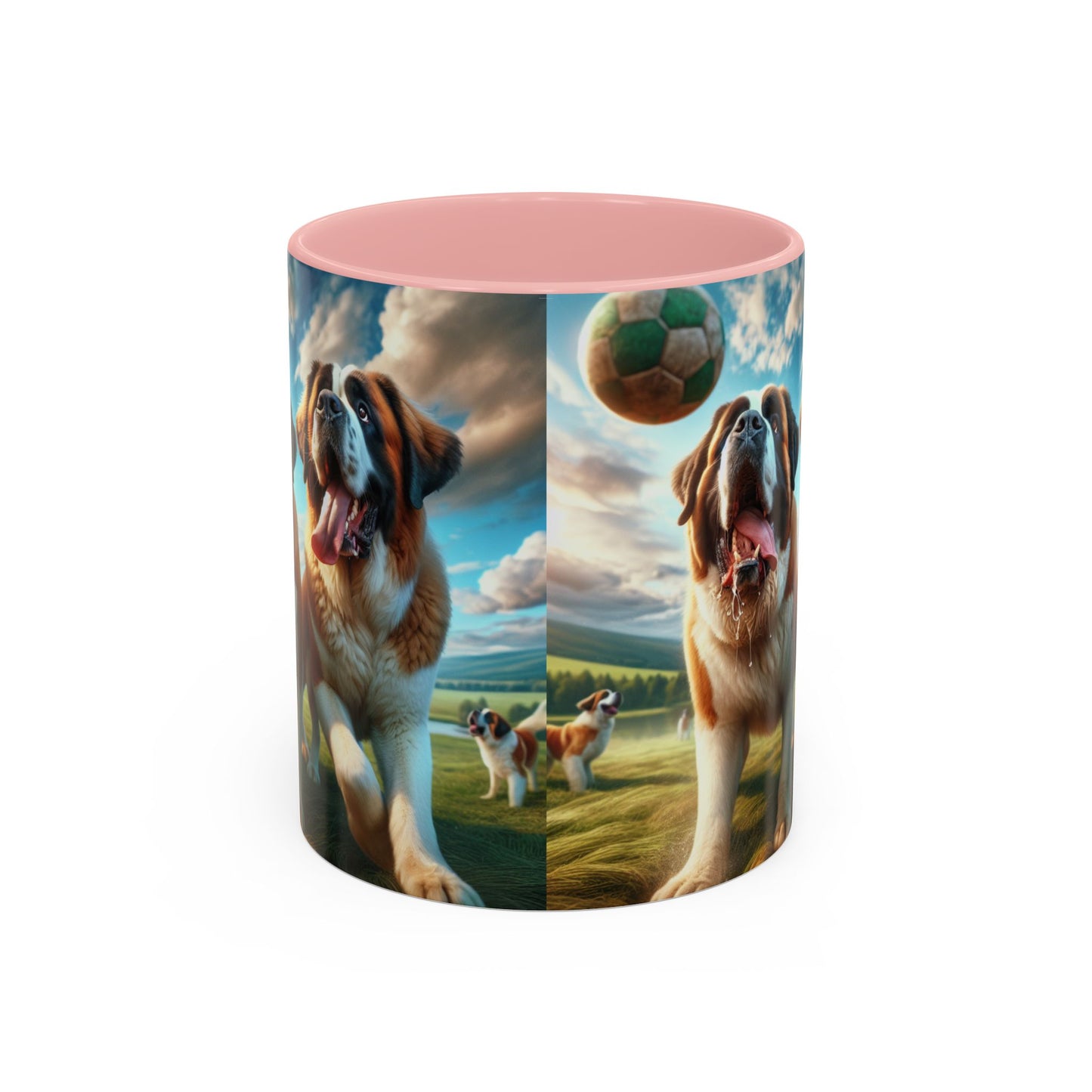 Saint Bernard Accent Coffee Mug - Perfect Gift for Dog Lovers