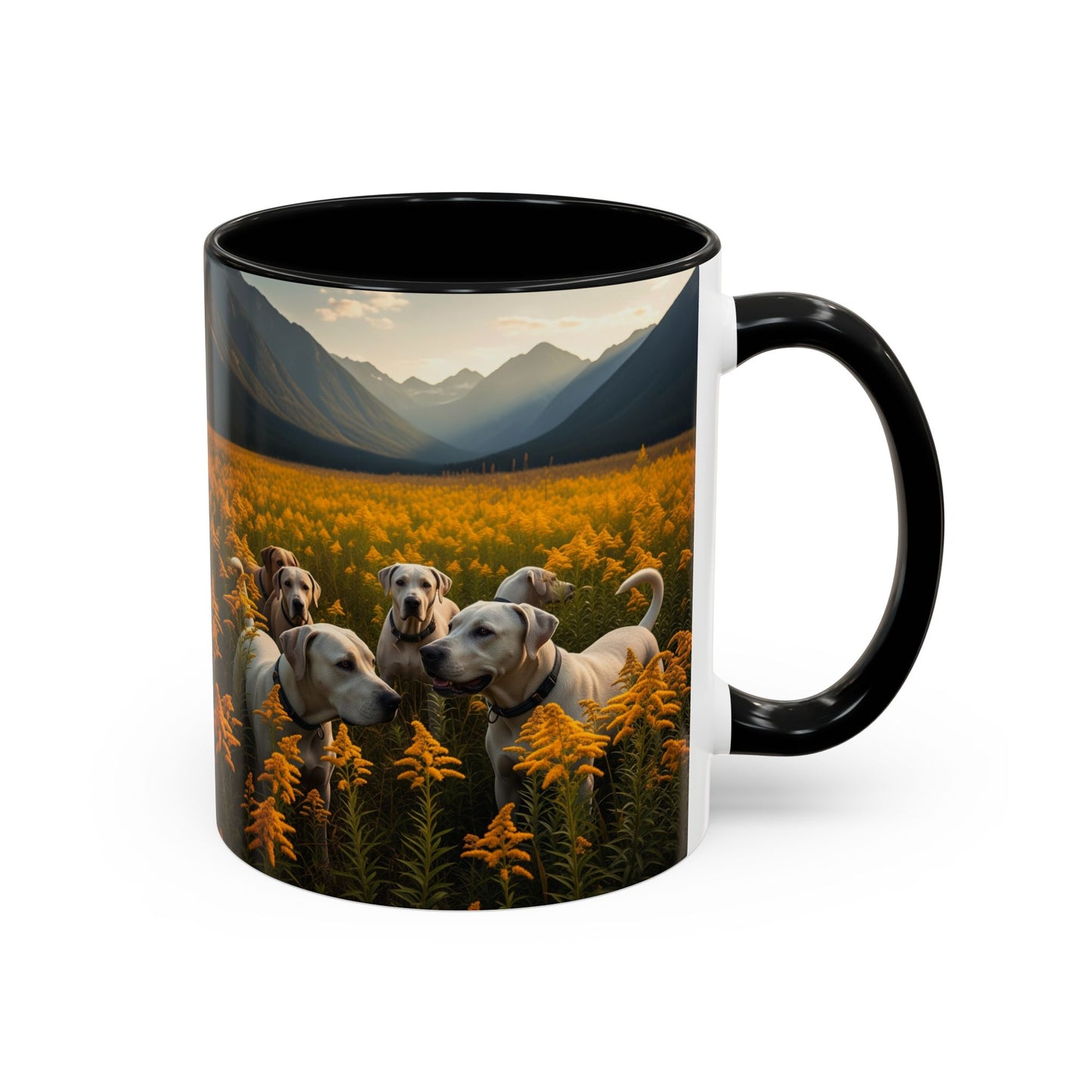 Taza de café con detalles de Mountain Cur: el regalo perfecto para los amantes de los perros
