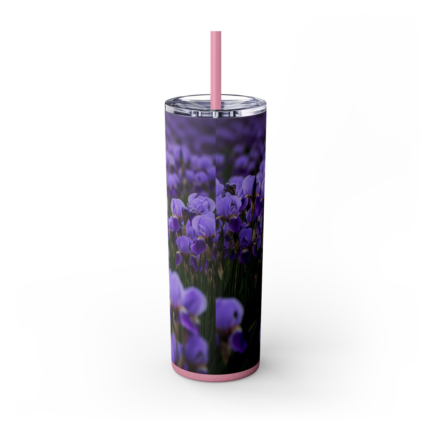 Skinny Tumbler with Straw – 20 oz Stainless Steel Cup