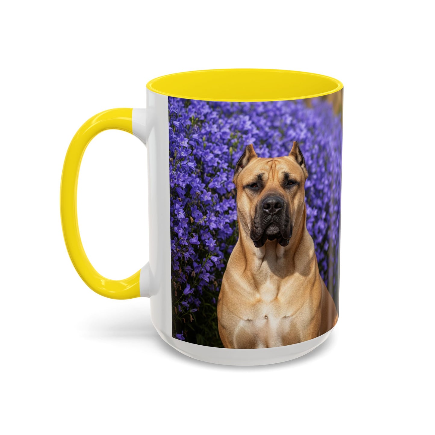 Taza con detalles de Presa Canario: el regalo perfecto para los amantes de los perros