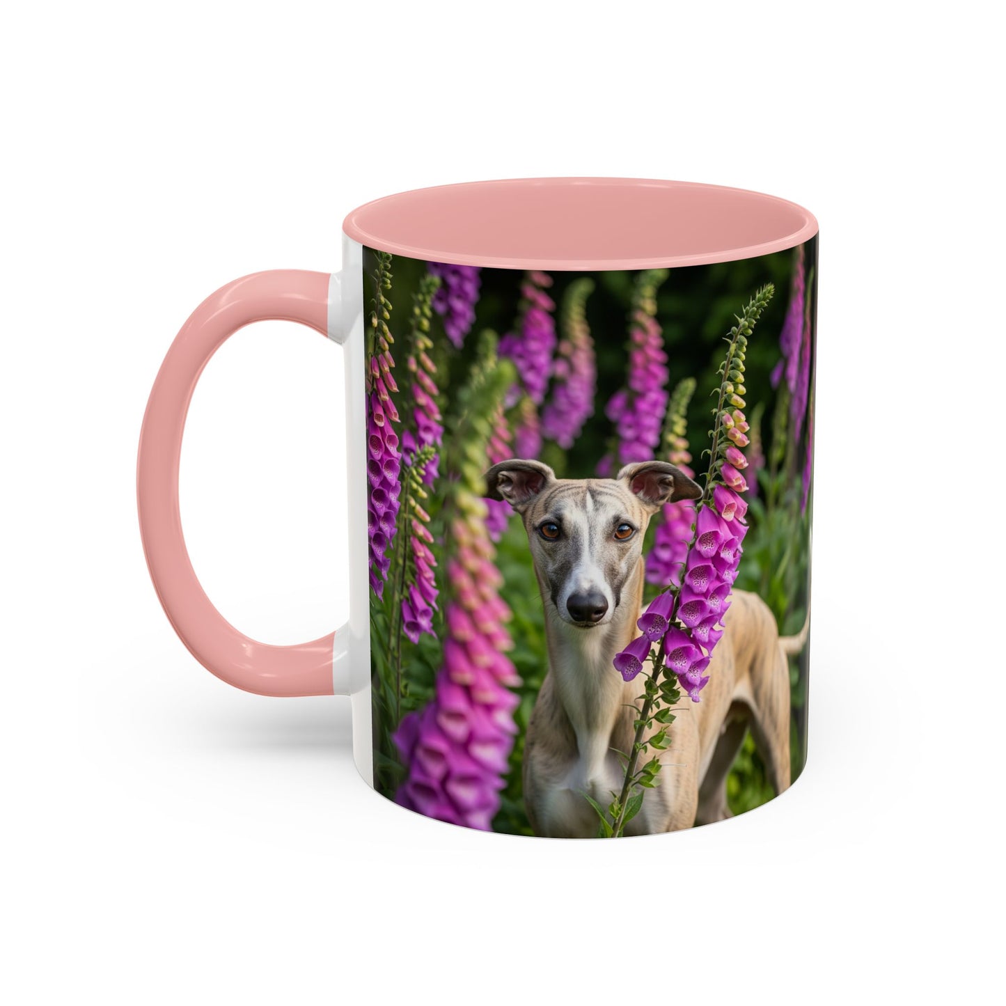 Whippet Accent Coffee Mug - Perfect Gift for Dog Lovers