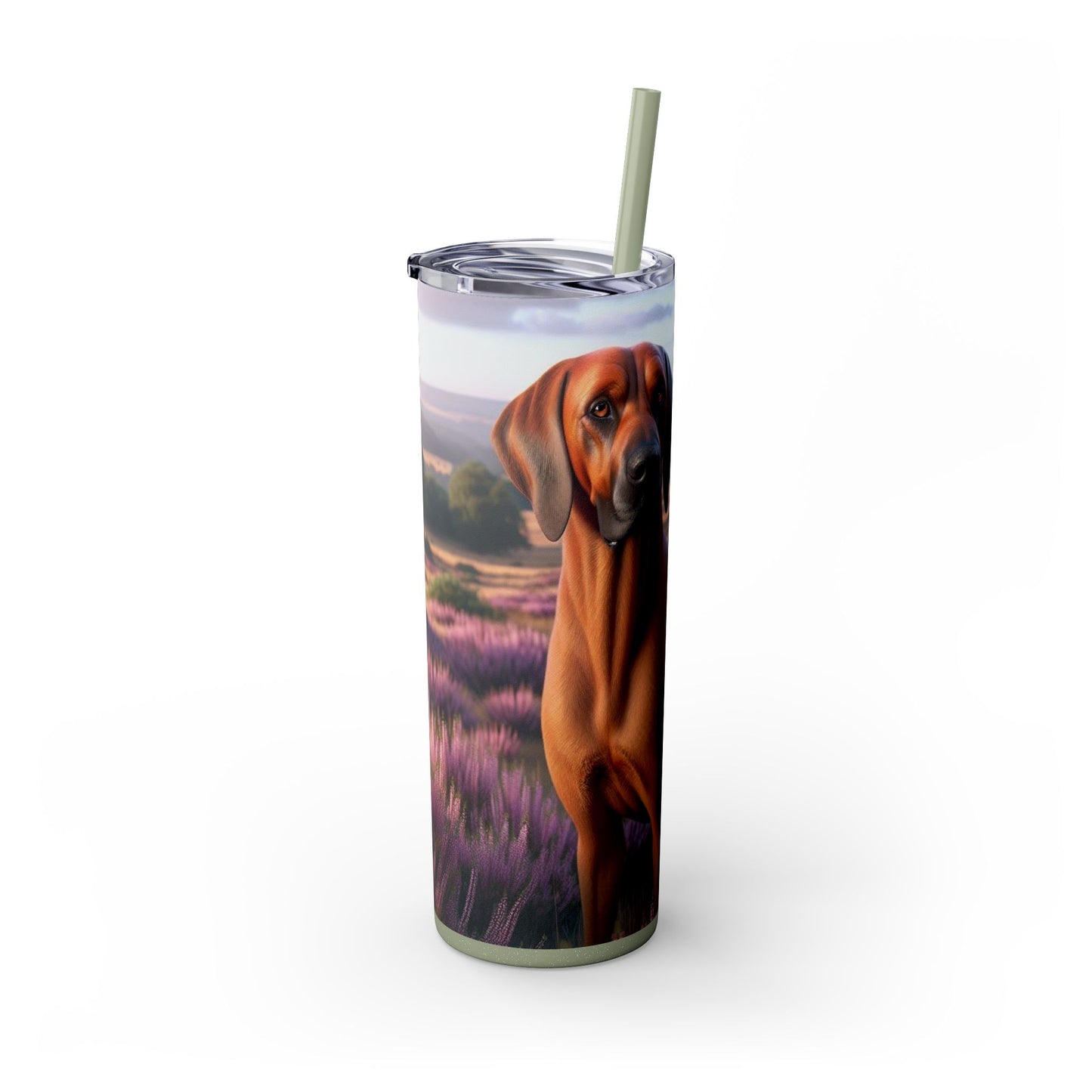 Hanoverian Scenthound Tumbler with Straw, 20oz