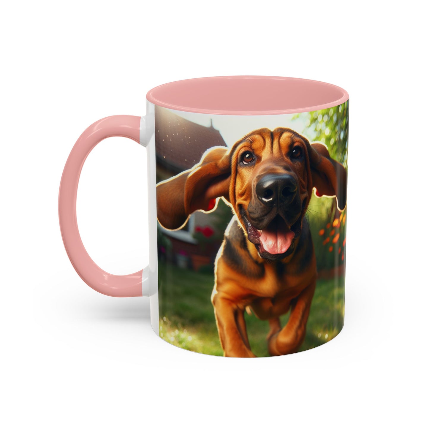 Bloodhound Accent Coffee Mug - Perfect Gift for Dog Lovers