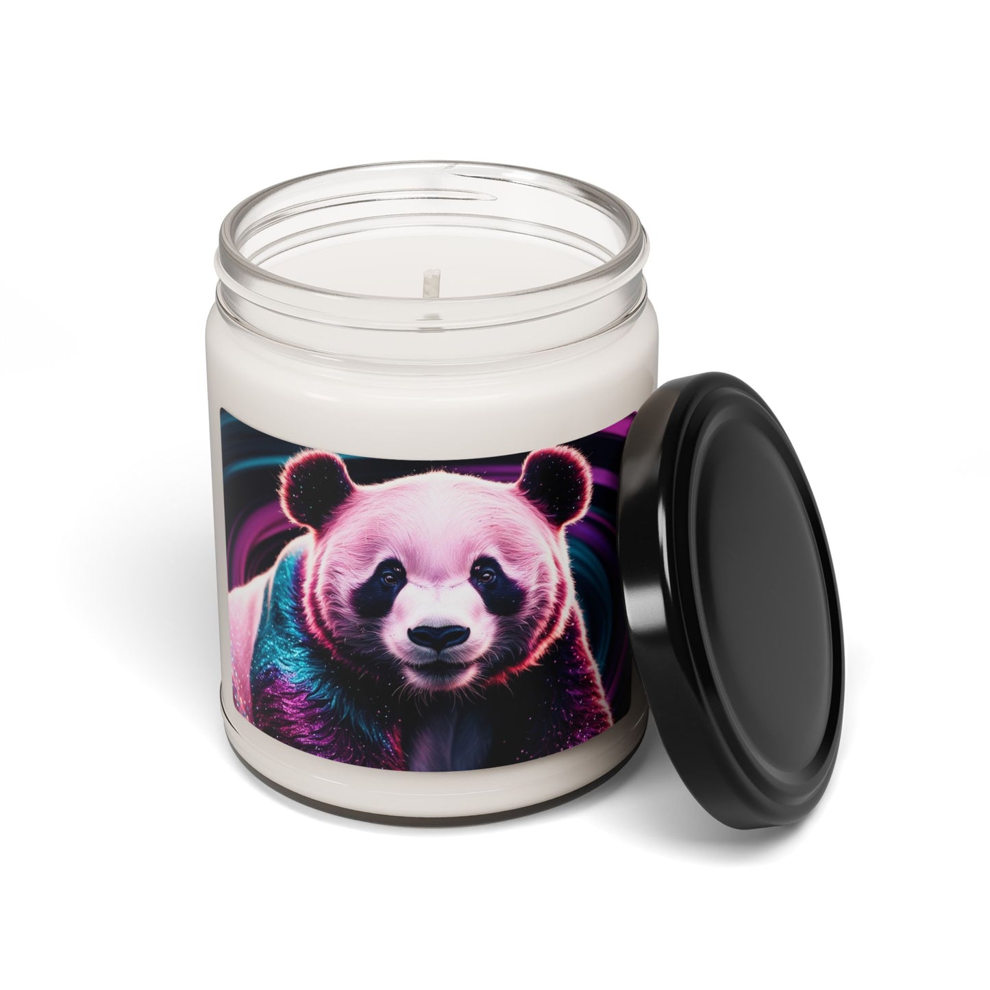 Psychedelic Panda- Scented Soy Candle, 9oz